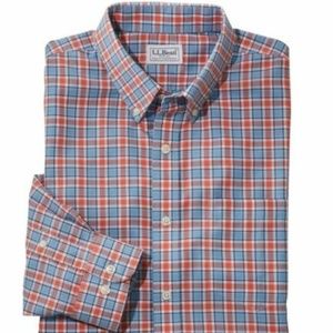 Wrinkle-Free LL Bean Sport Button Down Shirt • XXL